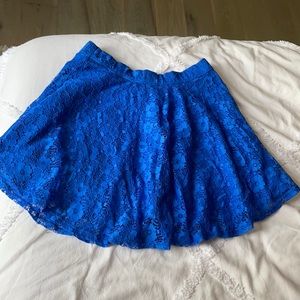 Floral High Waisted Skirt